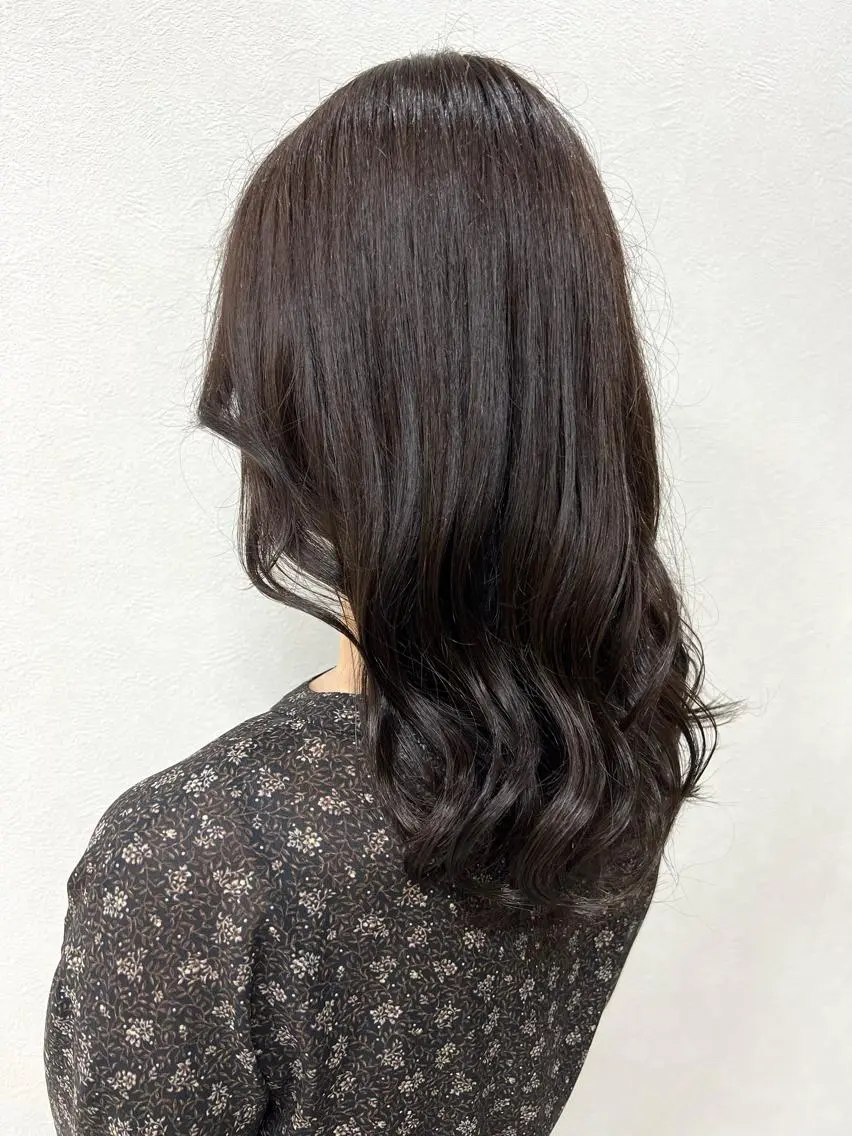 ミディアム カット ヘアカラー ショート/白髪ぼかし 君和田若菜のヘアスタイル