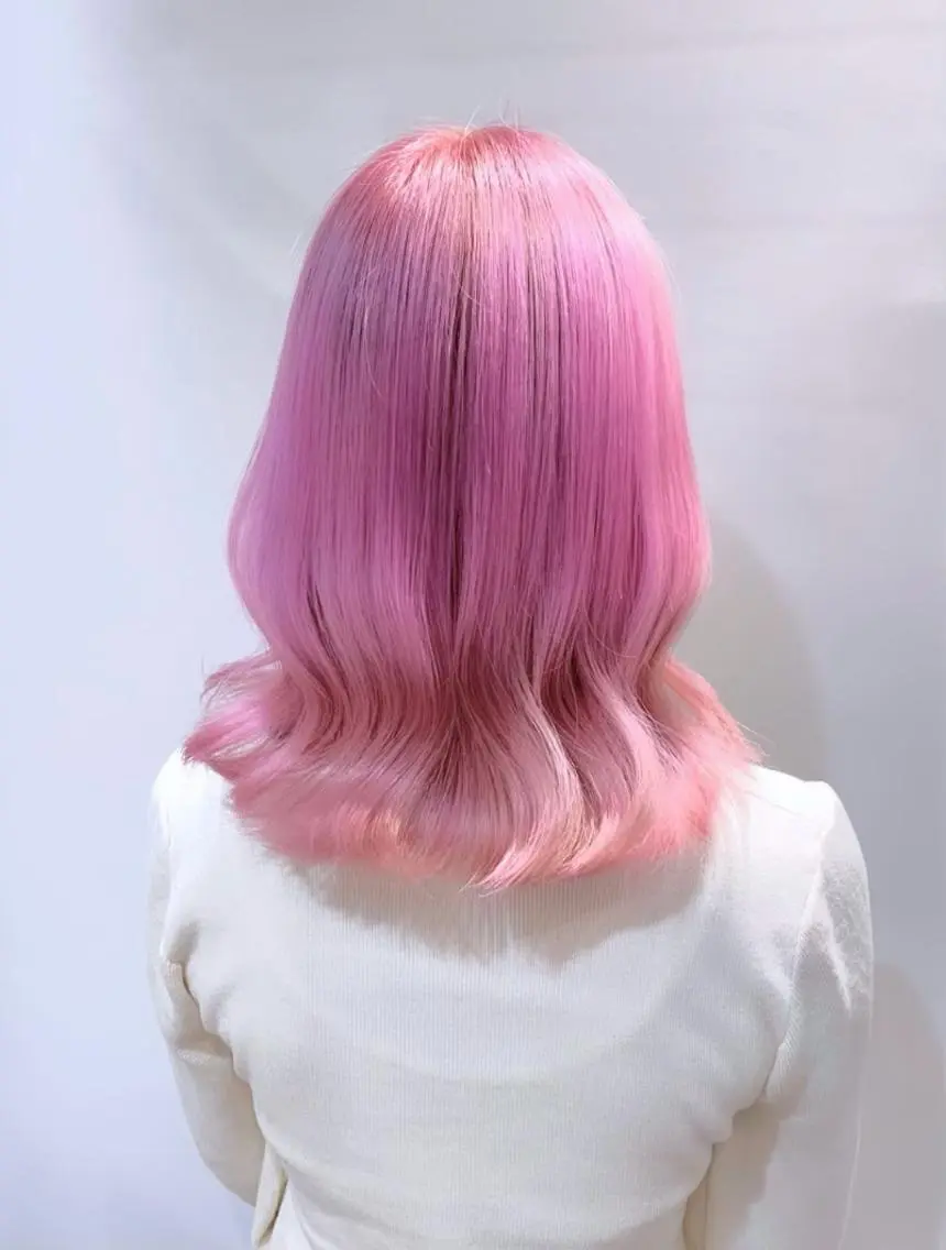 ミディアム カラー ヘアアレンジ 柔らか垢抜けｶﾗｰと ｶｯﾄ🫧ASUKAのヘアスタイル