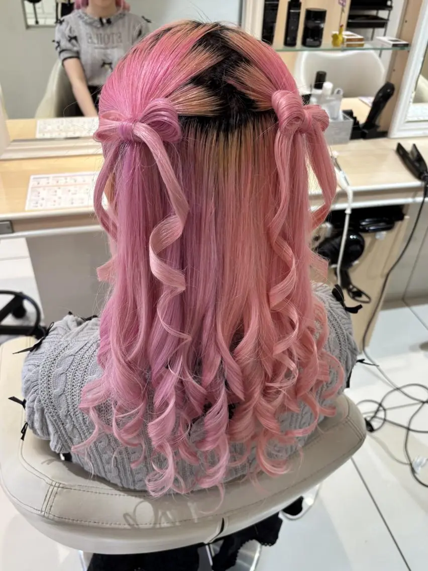 ヘアアレンジ ヘアセット 宮永 璃沙のヘアスタイル