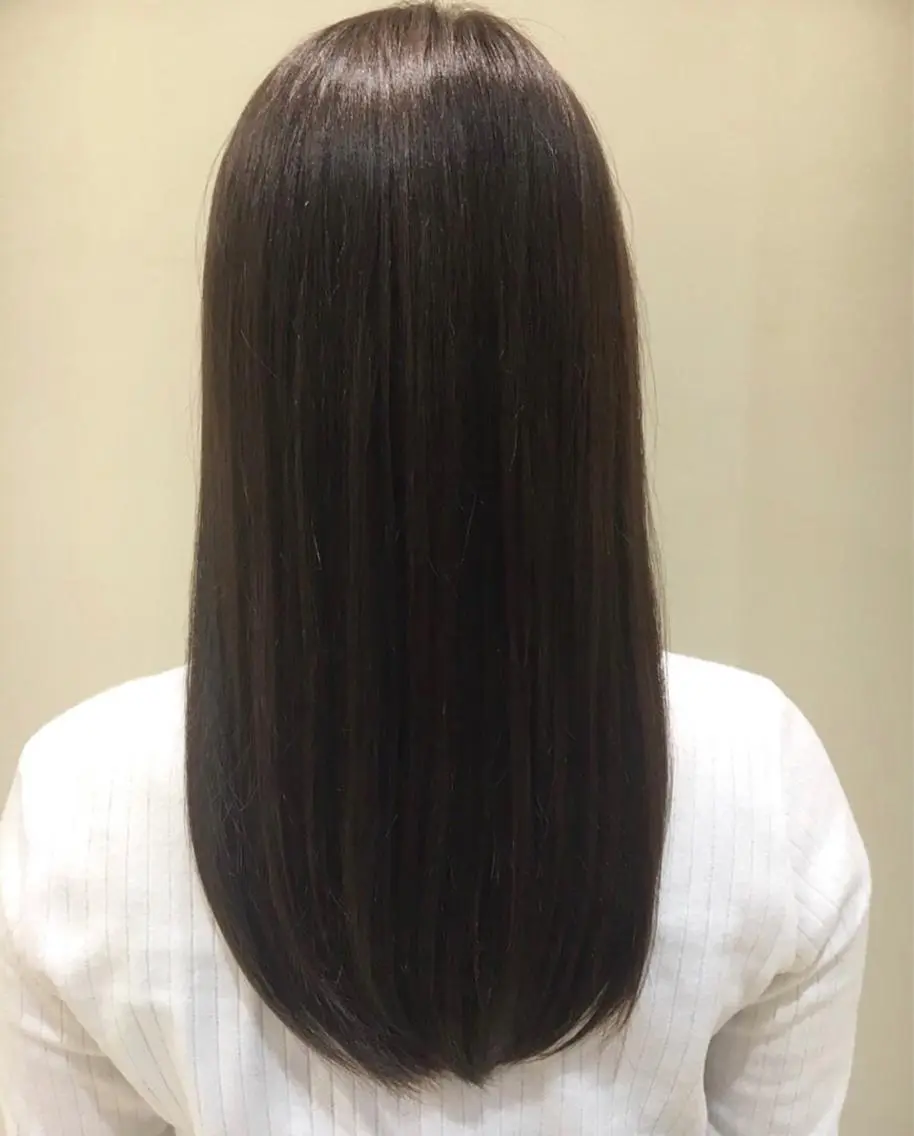 カラー 森野美咲🇰🇷 レイヤー/顔周りのヘアスタイル