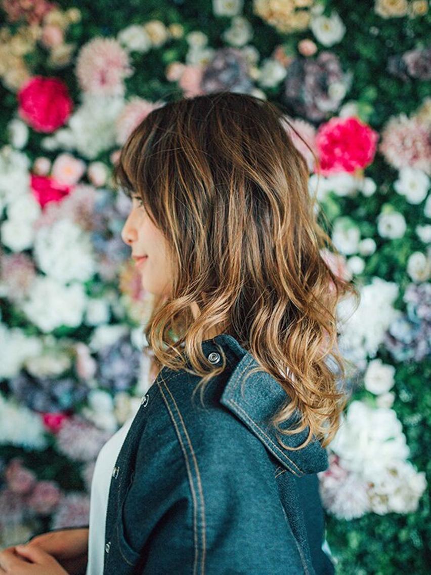 セミロング カラー トップスタイリスト ✨KIRIKA中野✨のヘアスタイル