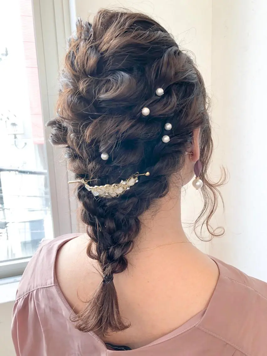 ヘアアレンジ 結婚式・ブライダル TOWA 野村　コウダイのヘアスタイル