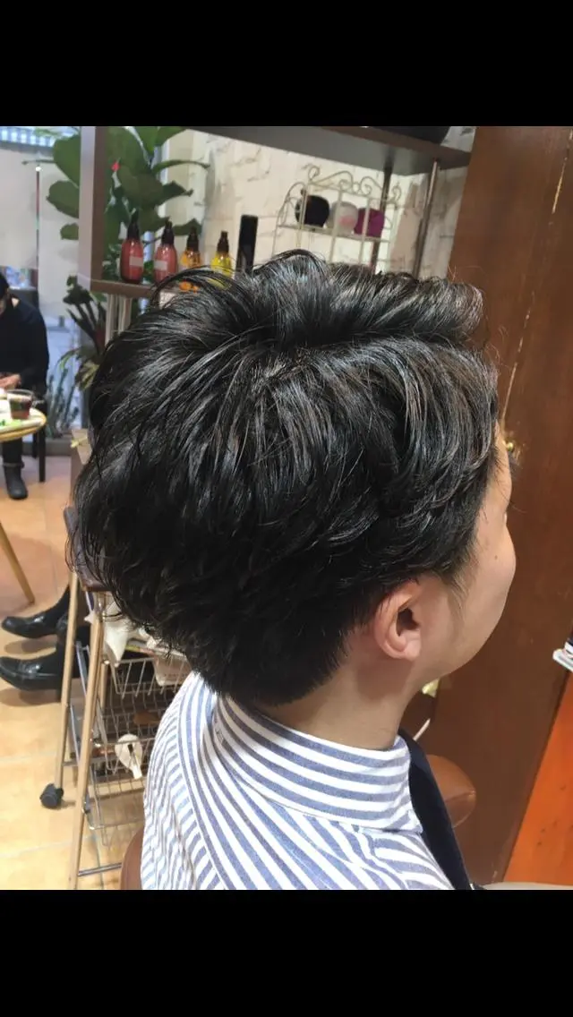 パーマ メンズ ✨🌿大人可愛い愛さ れhair🌿✨松本のヘアスタイル