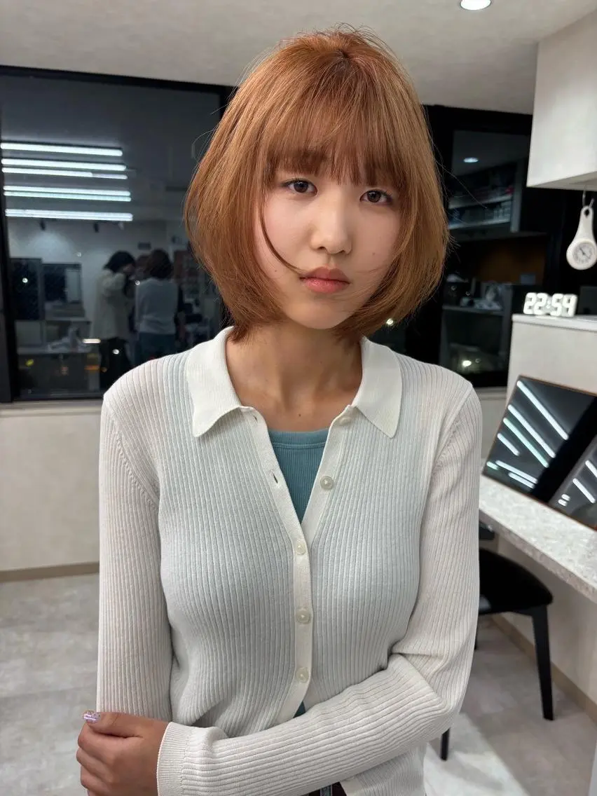 ショート カラー ブラウンカラー ショートヘア 🌼ベージュ/暖色 🌼すずのヘアスタイル