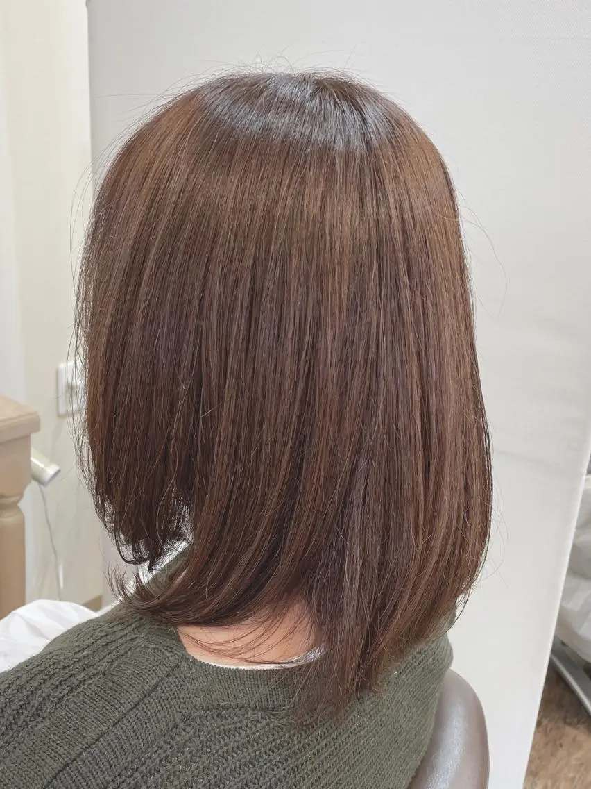 ミディアム カラー ベージュカラー カット ヘアカラー メンズパーマ🌀/ 中村郁未のヘアスタイル