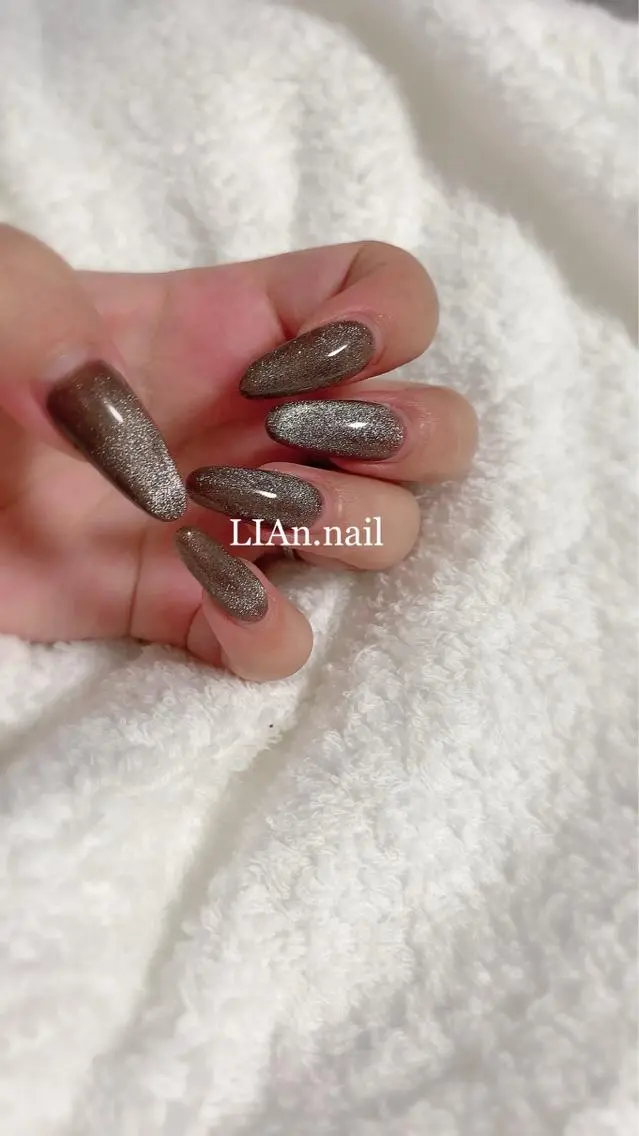 ネイル マグネットネイル Lian nailのネイルデザイン