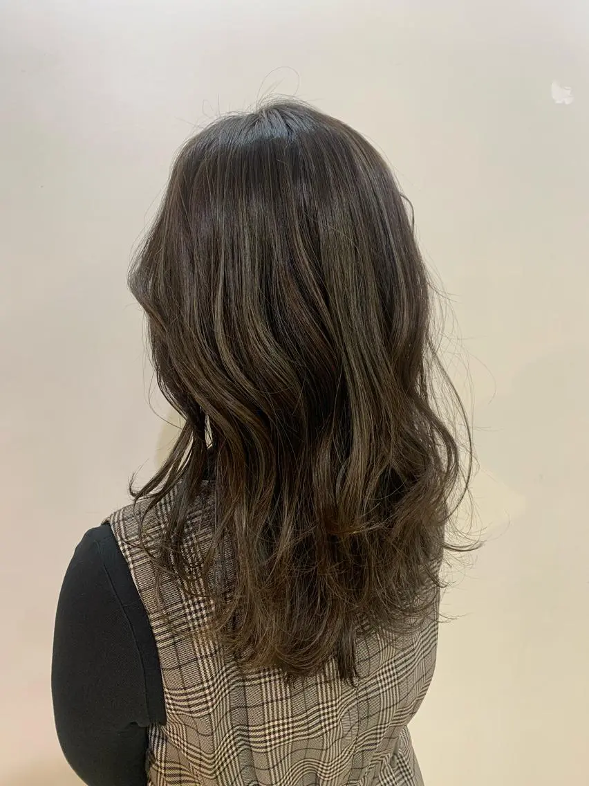 ロング カラー ヘアアレンジ 🫧nari🫧 谷町 大阪のヘアスタイル