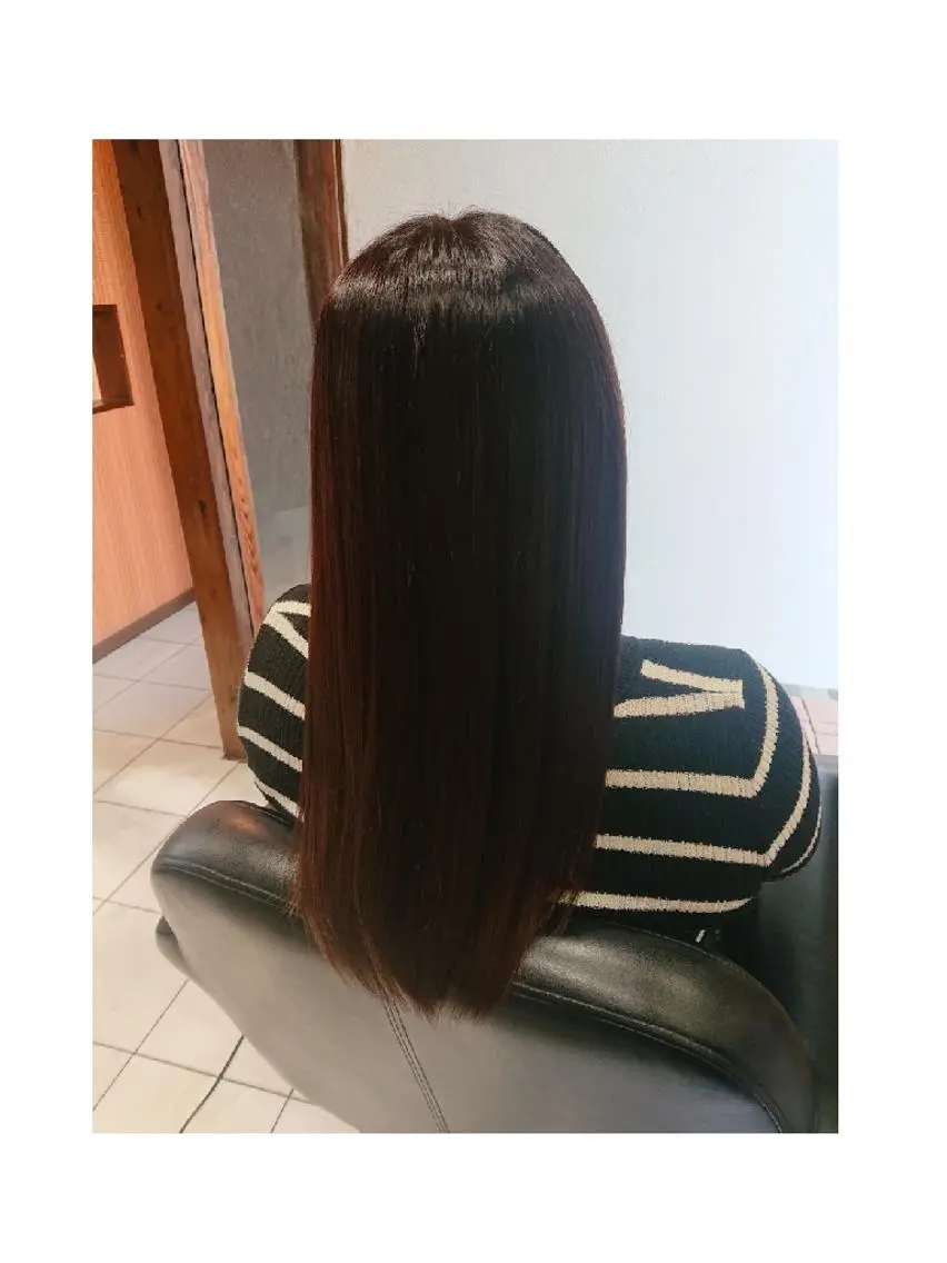 ロング 青山 早智子のヘアスタイル