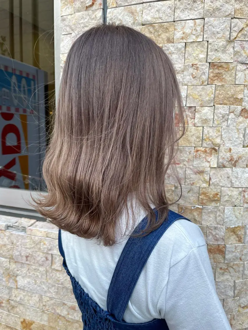 ミディアム ヘアカラー Loob.TOKYO MIYA🌈のヘアスタイル