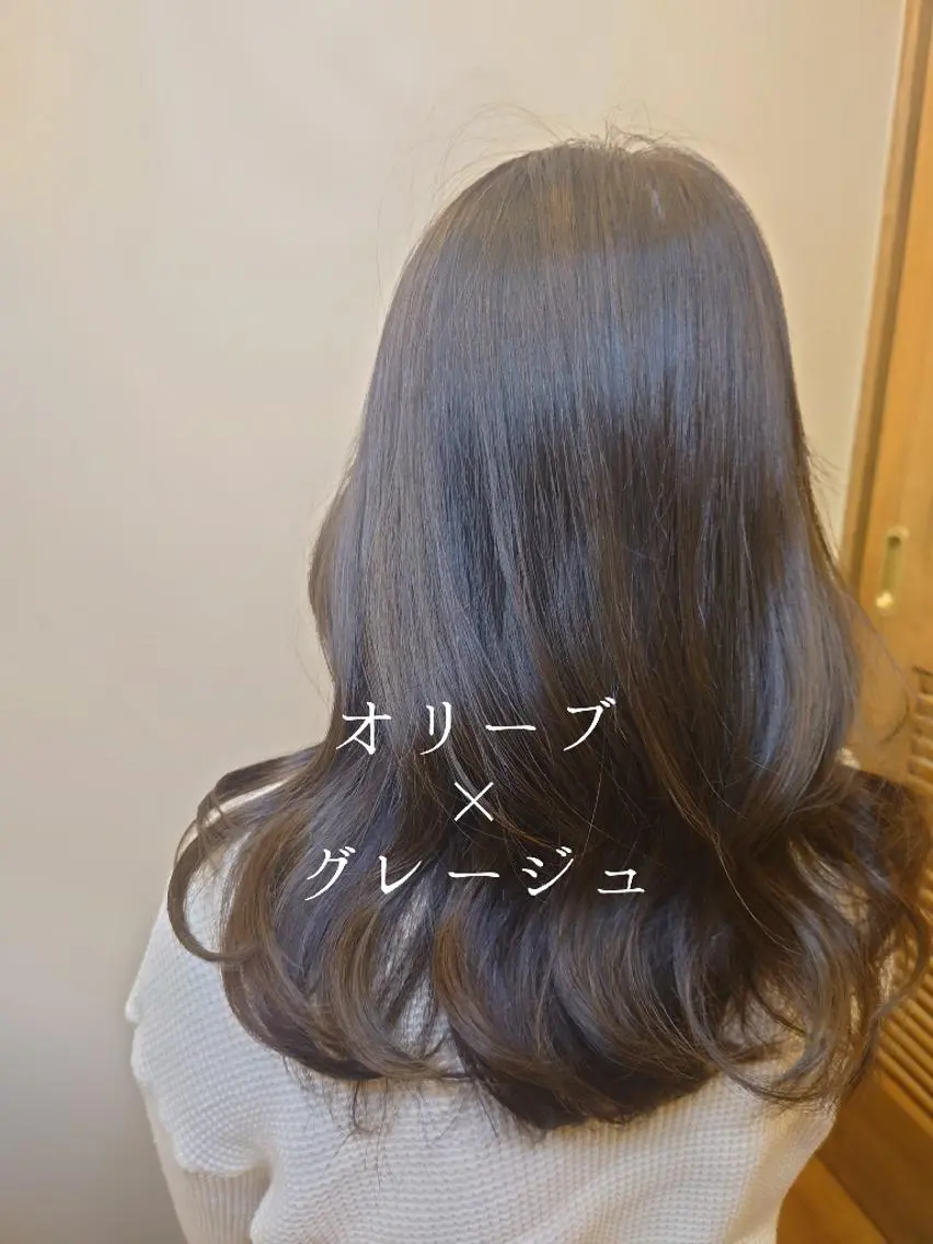 ロング カラー ブリーチ ケアブリーチ グレージュ 髪質改善 トリートメント カット ヘアカラー 田中将平【 サロンマネージャー】のヘアスタイル