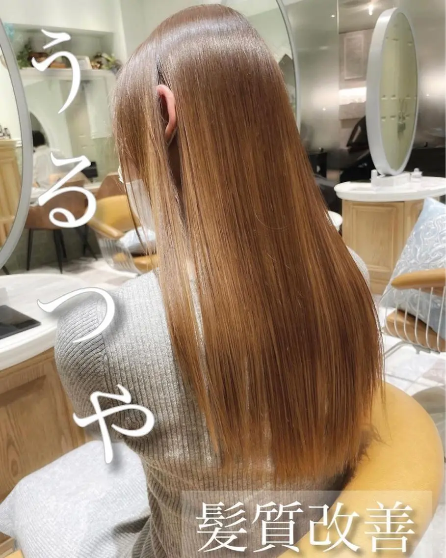 ロング カラー カット ヘアカラー トリートメント レイヤーカット/ 顔周り 五島巨幹のヘアスタイル