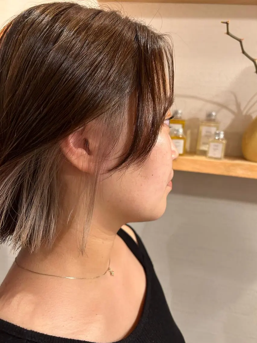 ミディアム 山口 修叶（soen）のヘアスタイル