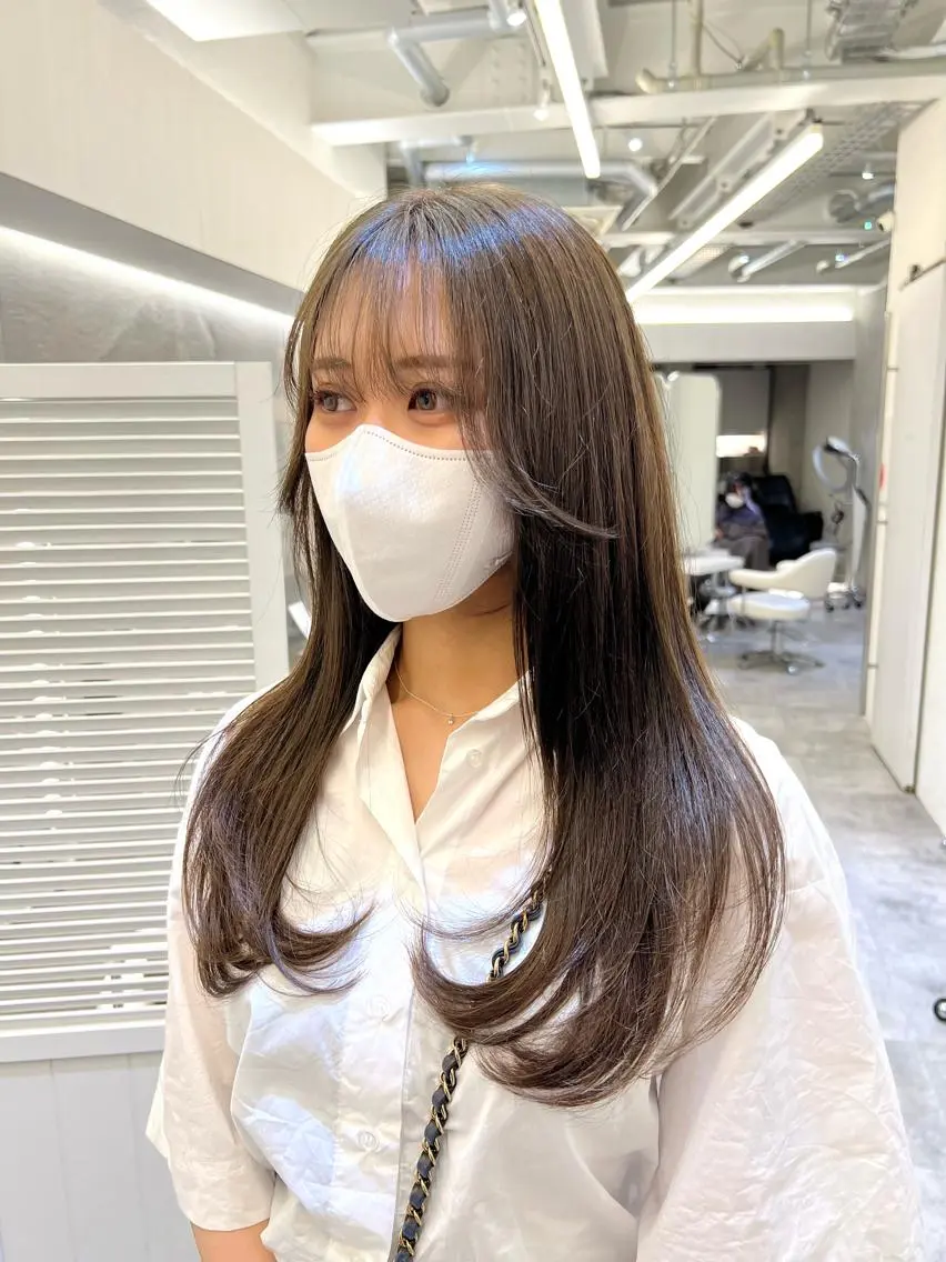 ロング カラー 髪質改善/縮毛矯正 鈴木裕介のヘアスタイル