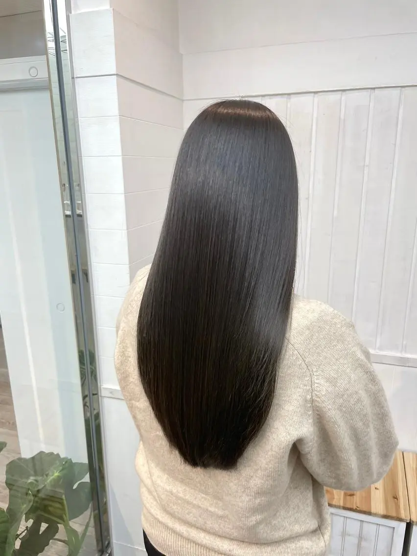 ロング カラー ブリーチ ケアブリーチ ダブルカラー イヤリングカラー ハイライトカラー N°sopo 札幌大通のヘアスタイル