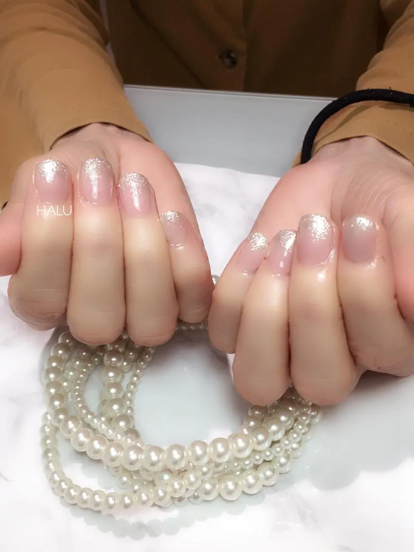 ネイル ラメ(グリッター) HALU ハルのネイルデザイン