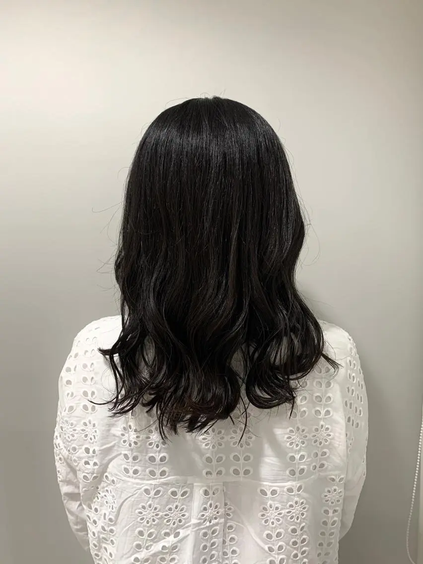 セミロング 三軒茶屋 maoのヘアスタイル