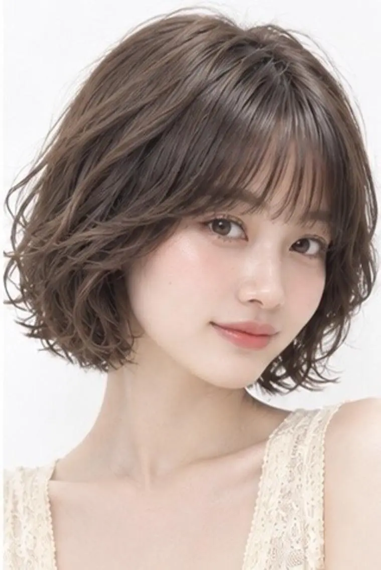 ミディアム カラー パーマ カット ヘアカラー パーマ ダメージレス コバヤシ ヒロヒトのその他イメージ