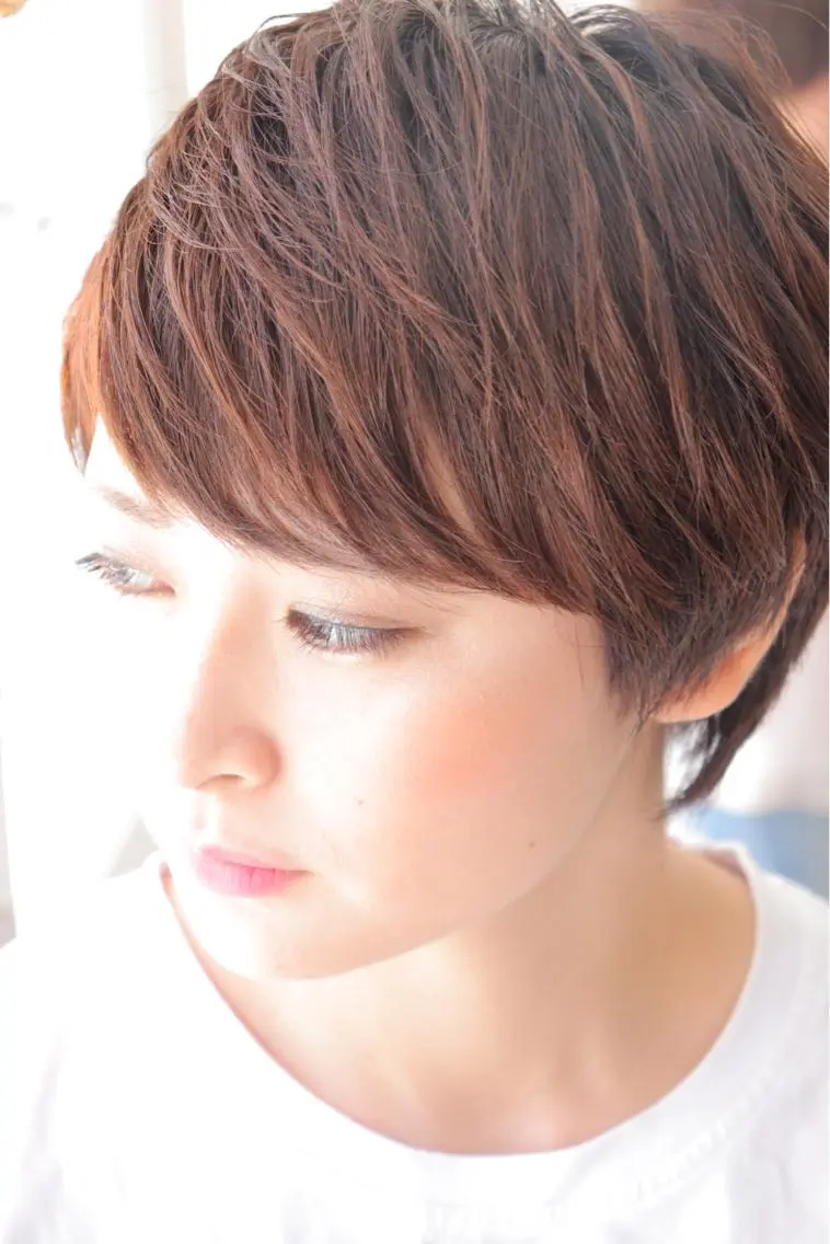 ショート カラー ヘアアレンジ ショートヘア ✨髪質改善＆ボブ✨ 近藤 凌のヘアスタイル