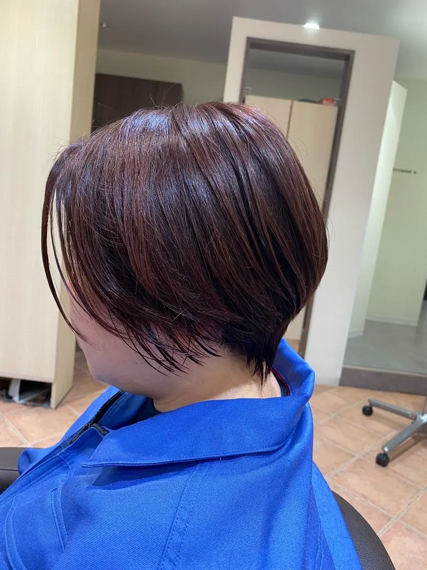 ショート カラー ☘️お悩み解決☘️ 岡部恒輝のヘアスタイル