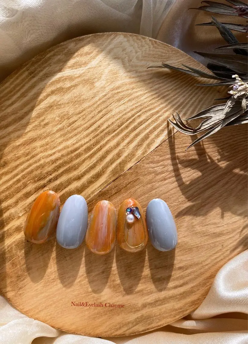 ネイル ハンドネイル 🌿Charme🌿 MAIのネイルデザイン