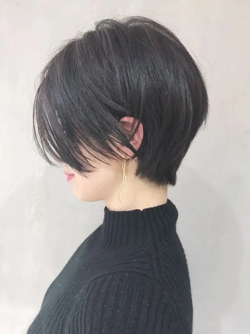 ショート カラー 吉田一輝 外国人パーマのヘアスタイル