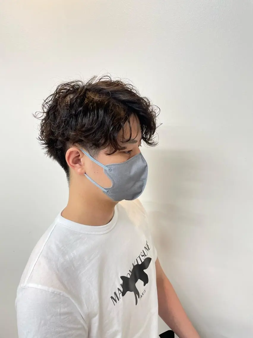 パーマ メンズ ARMONY大阪店 パーマ職人伊丹のヘアスタイル