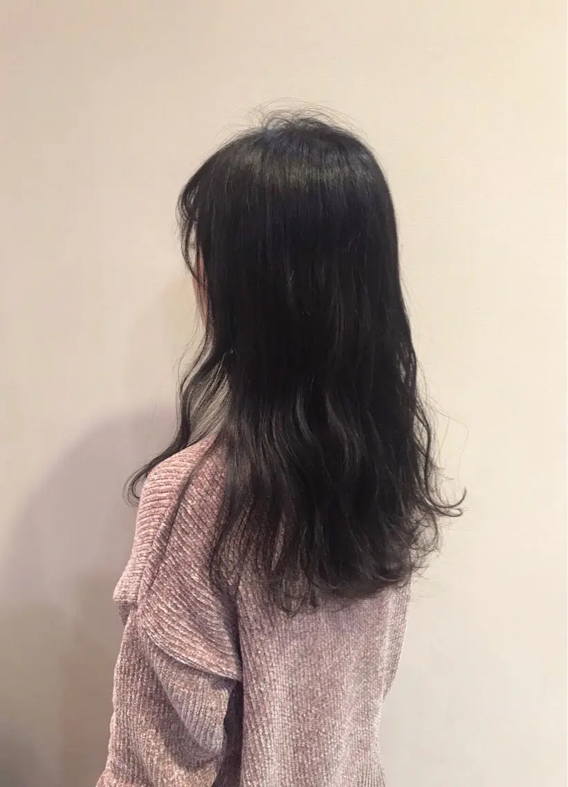 ロング パーマ デジタルパーマ カット パーマ トリートメント 安井 匡隆のヘアスタイル