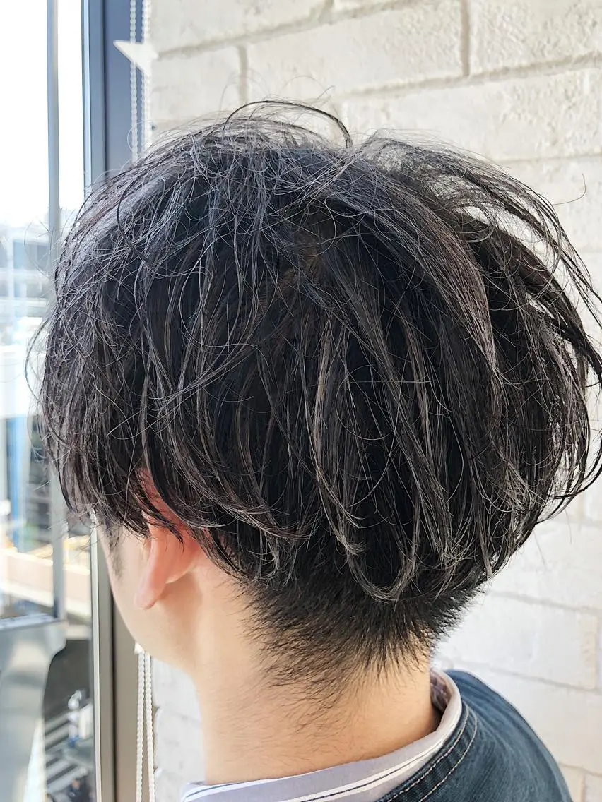ショート カラー メンズ メンズハイライト ハイライトカラー ハイライト ノンダメージ髪質改善 カラー💎/KURAのヘアスタイル