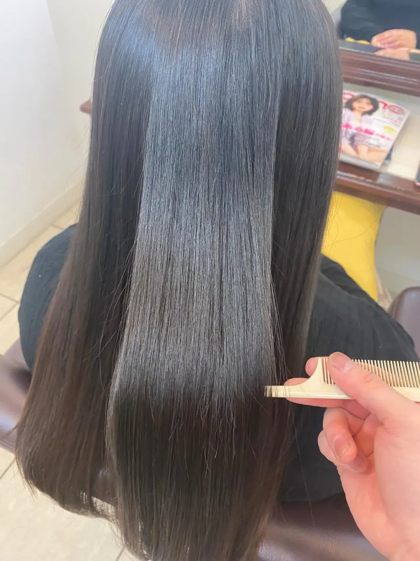 ロング トリートメント 🫧髪質改善×艶髪 🫧根本泰成🫧のヘアスタイル