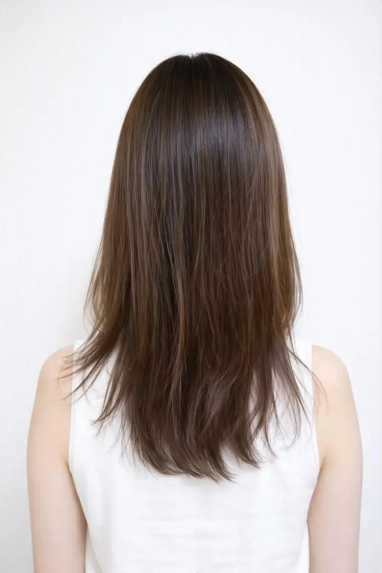 カラー ミディアム ヘアカラー 白髪染め専門店 Recolorなおこのヘアスタイル