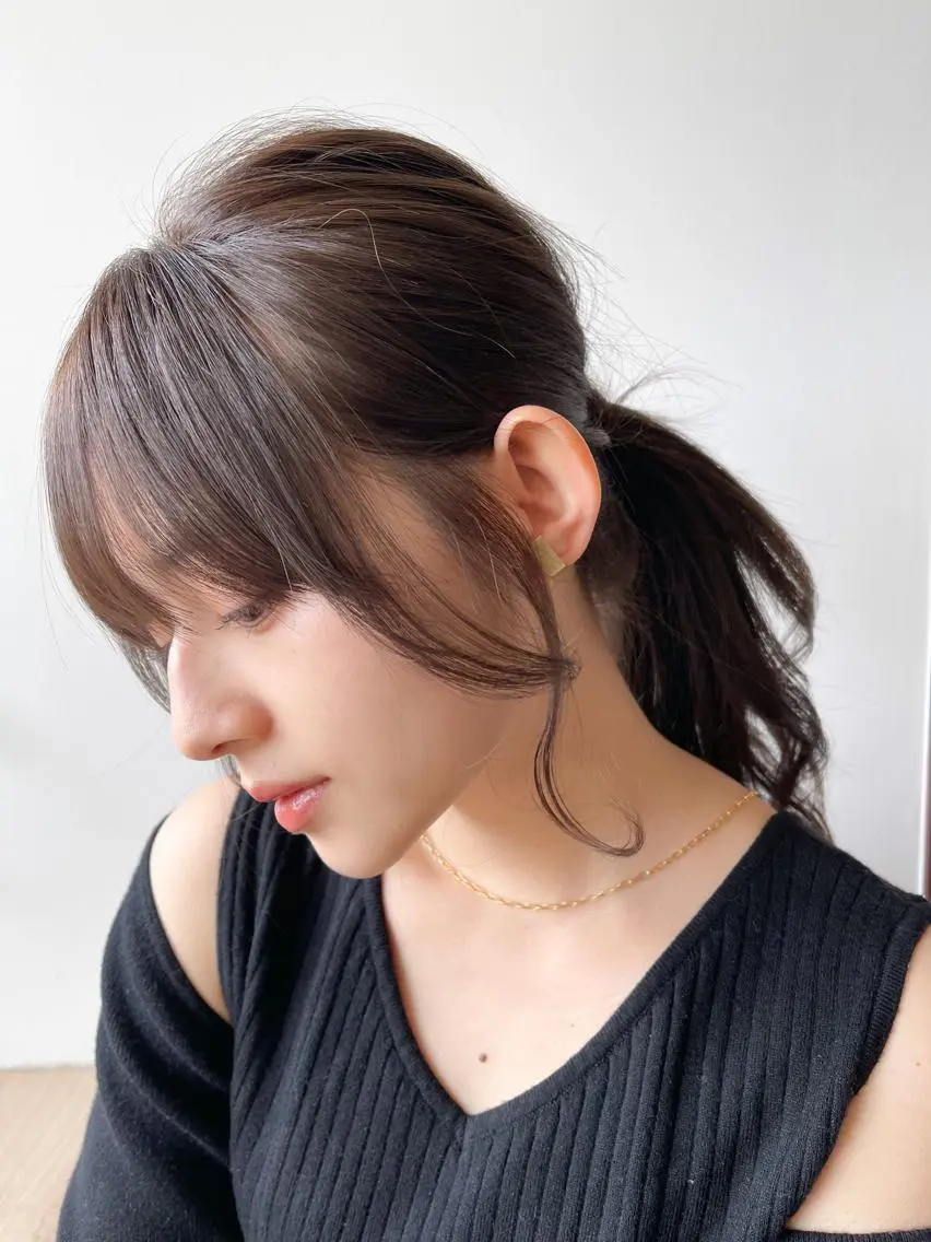 ミディアム カット 縮毛矯正 トリートメント 🫧美髪縮毛矯正 🫧SEKIのヘアスタイル