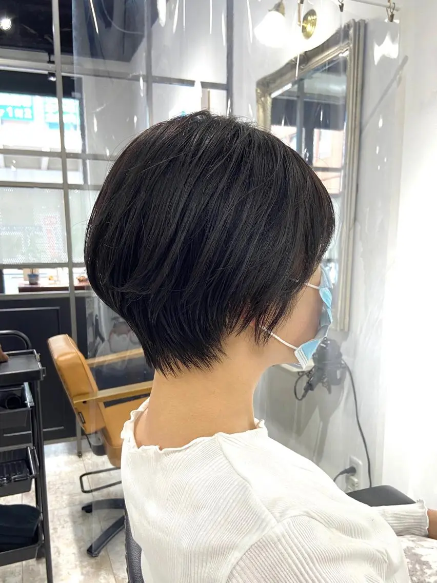 ショート ショートボブ ボブ くびれヘア ショートヘア カット トリートメント 二児のパパで店長な 戸田健治のヘアスタイル