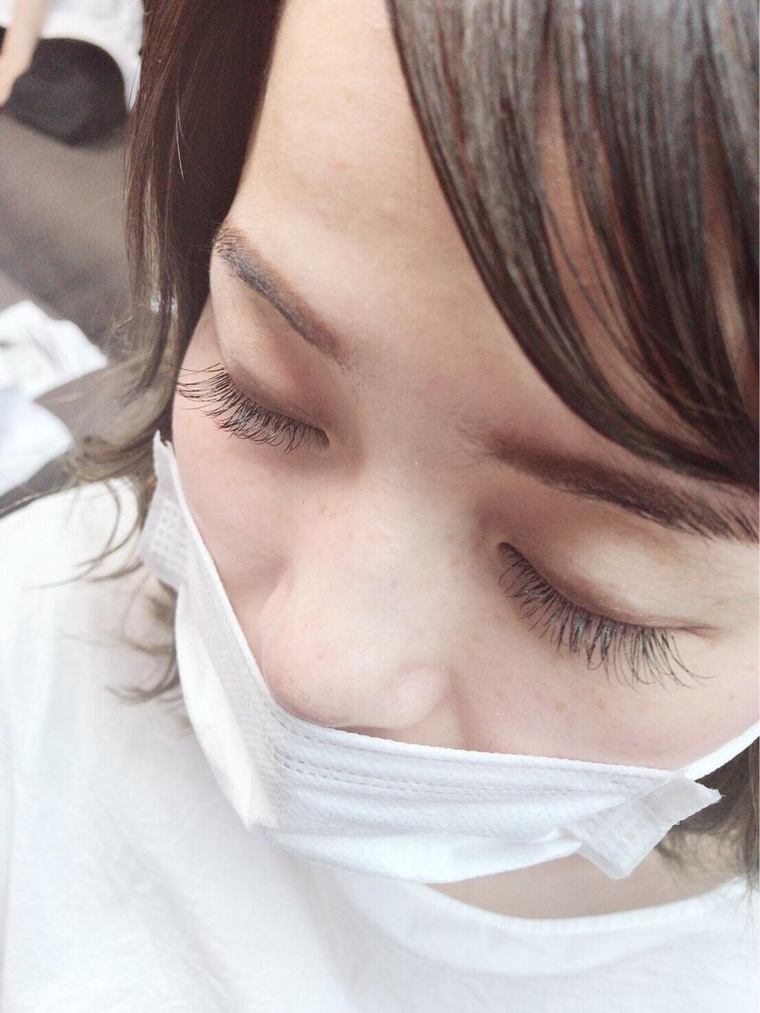 マツエク・マツパ 大山 莉奈のヘアスタイル