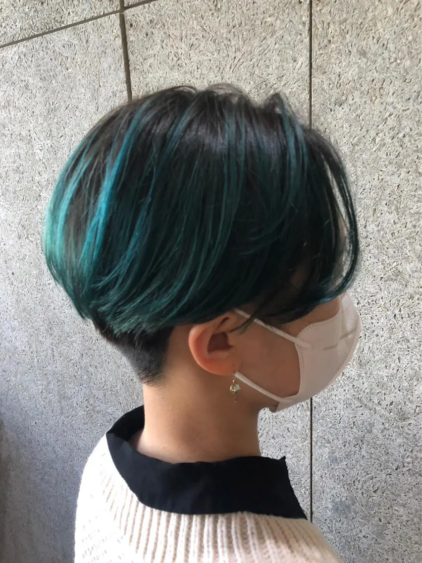 カラー メンズ 💘韓国レイヤー上 品カラーruru💘のヘアスタイル