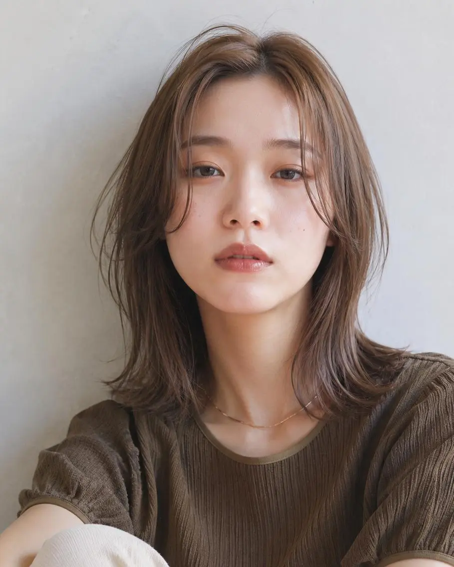 ミディアム メンズパーマカット モデル☆今川茉綾のヘアスタイル