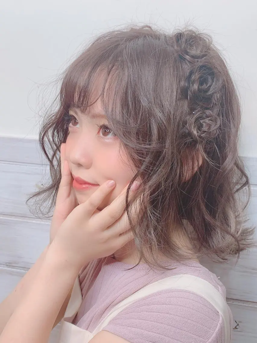 ショート ヘアアレンジ 櫛部洸貴/ 頭皮改善、髪質改善のヘアスタイル