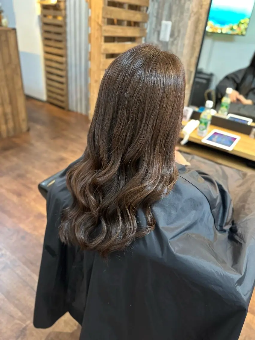 ロング カラー カット ヘアカラー Luzir⭐︎ GEN⭐︎のヘアスタイル