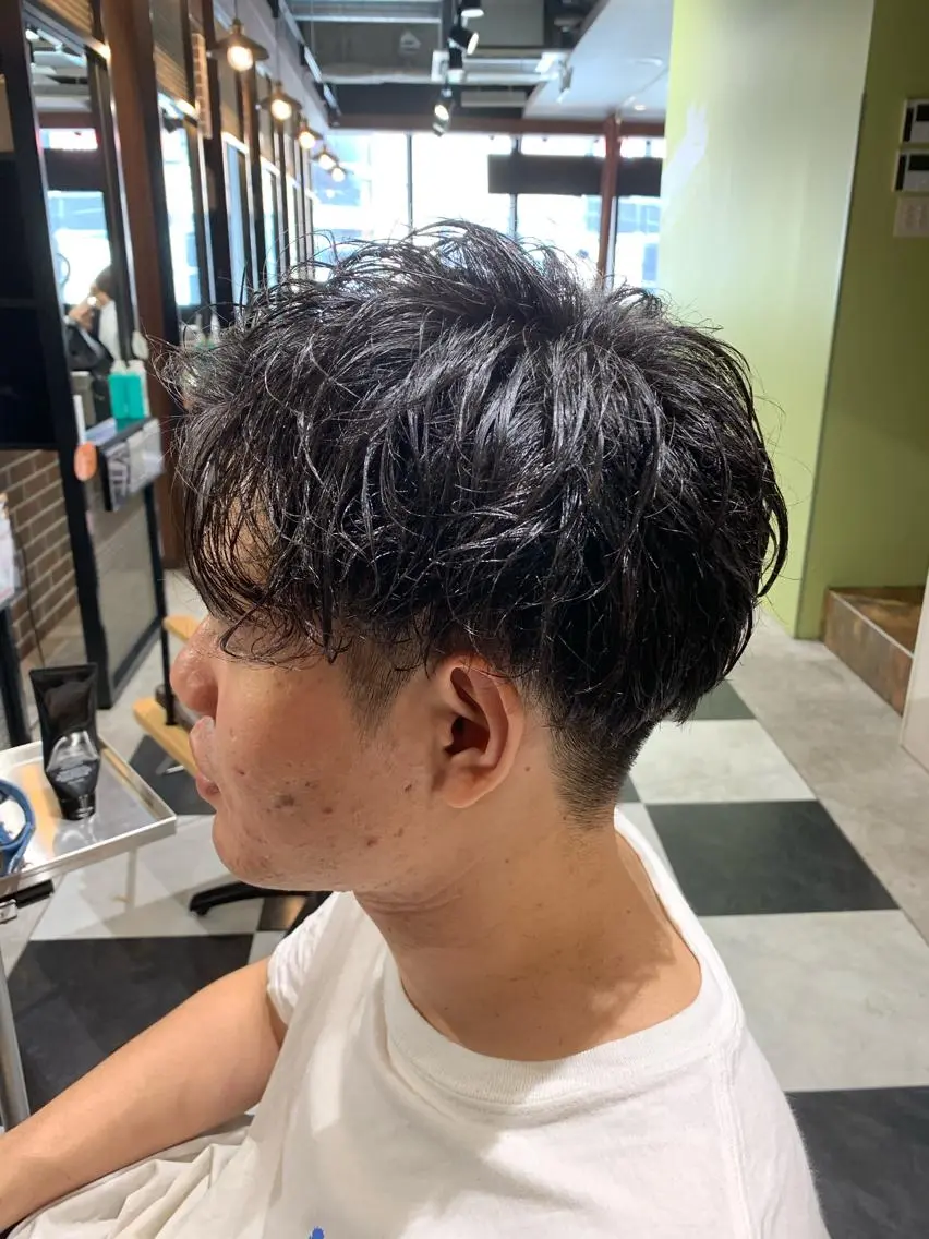ショート 坪井 彰吾のヘアスタイル