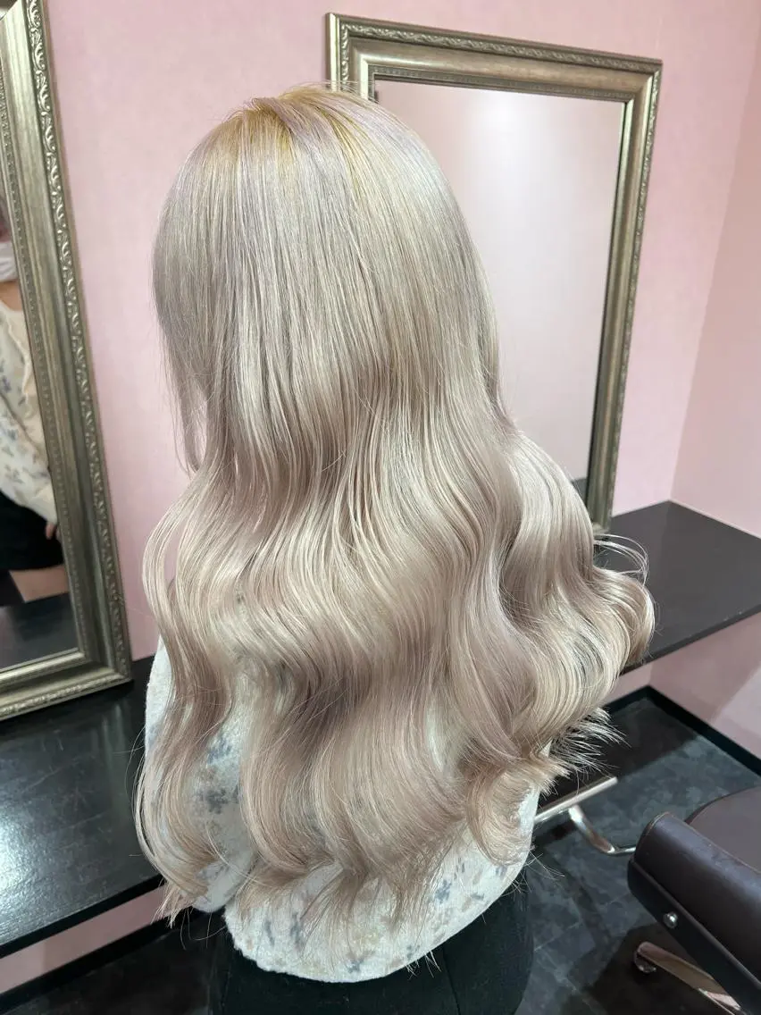 ロング カット ヘアカラー ブリーチ特化美容室 ☆selene☆のヘアスタイル