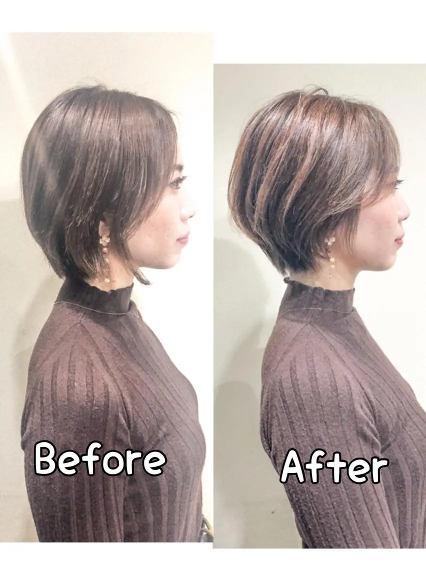 ショート 北條 優輝のヘアスタイル