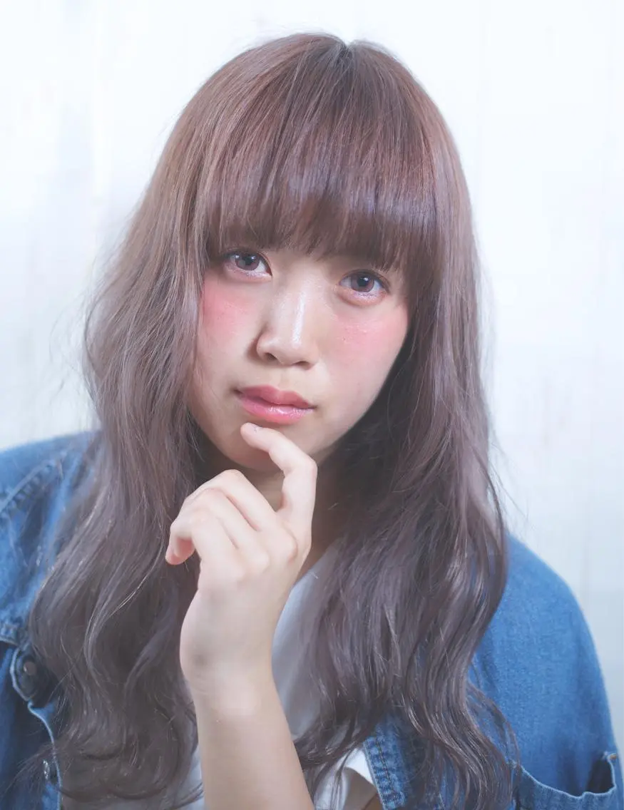 ロング カラー ブリーチ トリートメント 【白髪ぼかし 専門GBG】自由が丘のヘアスタイル