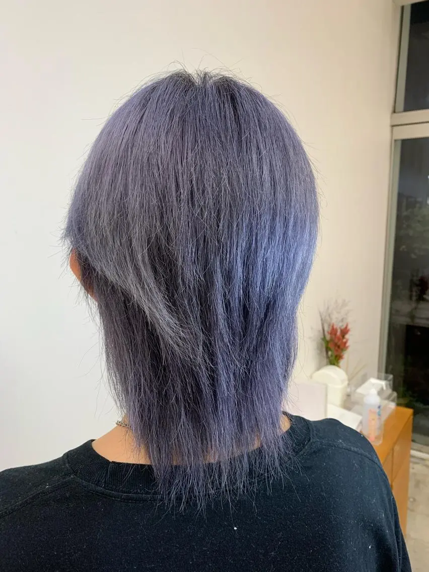カラー メンズ ヘアカラー acca 深見隼斗のヘアスタイル