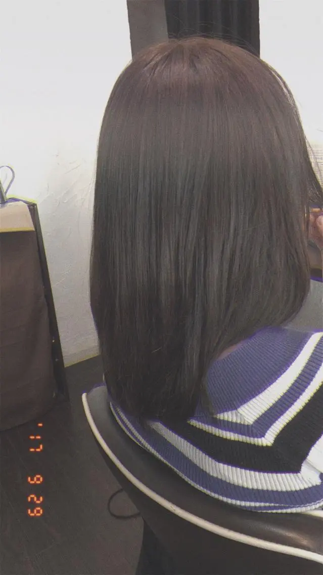 セミロング 外国人風カラー 田口 信雄のヘアスタイル