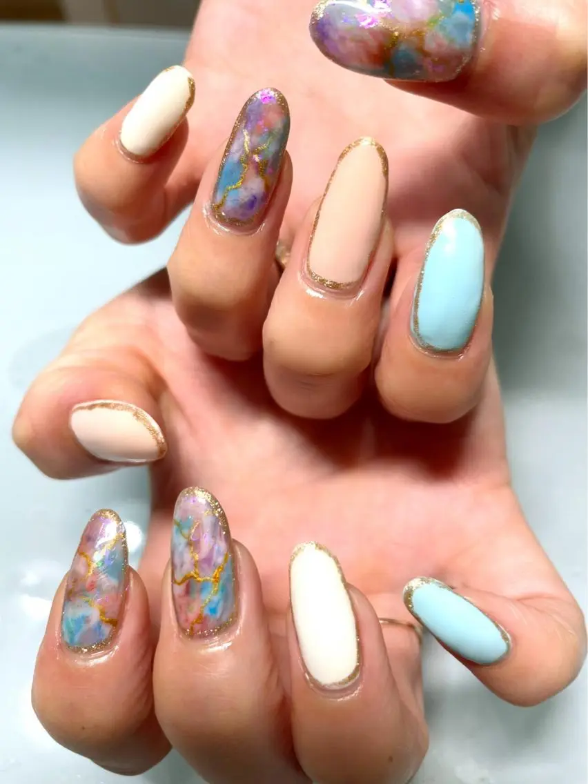 ネイル アートネイル oki nailのネイルデザイン