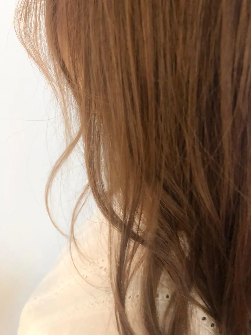 セミロング カラー カット ヘアカラー トリートメント 韓国hair ·͜· watanabeのヘアスタイル
