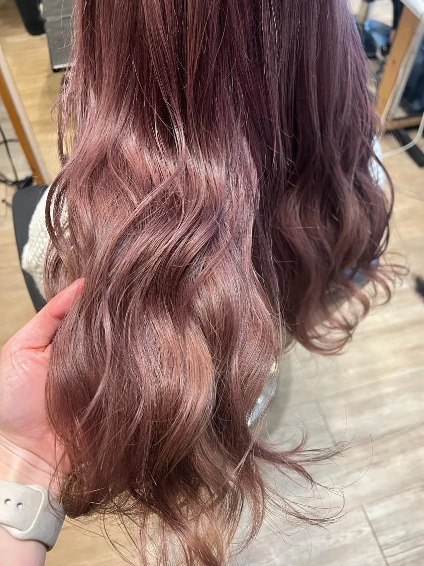 カラー ヘアカラー 早川 真幸のヘアスタイル