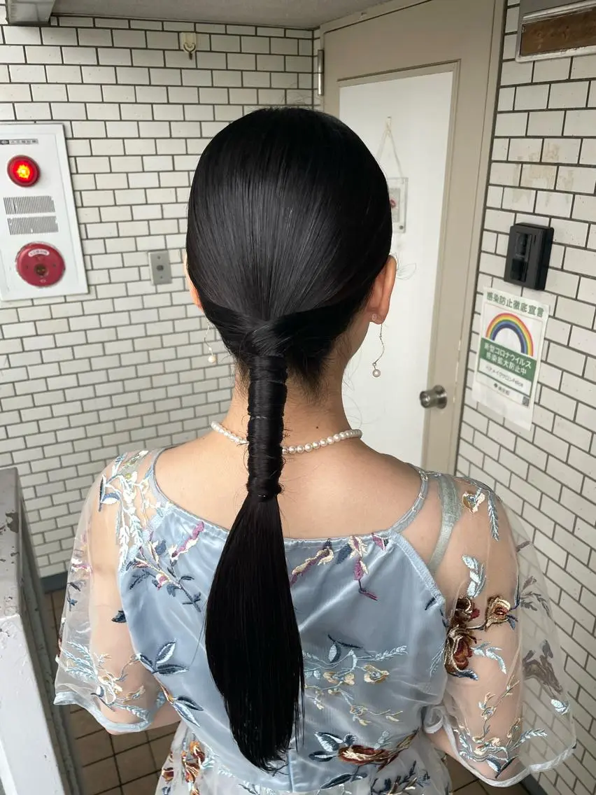 ヘアアレンジ デート 浴衣 ヘアセット 参列・イベントヘア♡ ゆいなのヘアスタイル