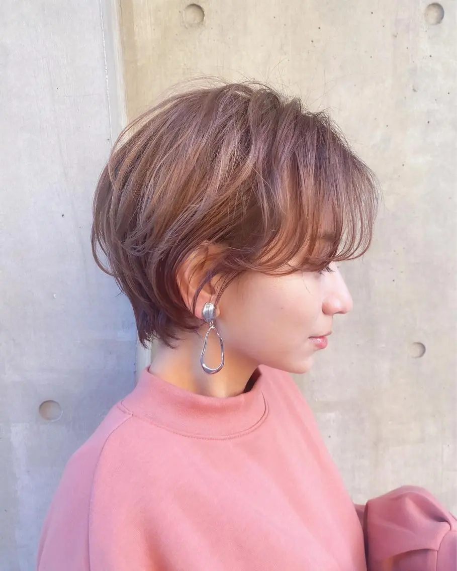 ショート カット ヘアカラー トリートメント ヘッドスパ 🇰🇷韓国レイヤー 錦糸町【北山謙三】のヘアスタイル
