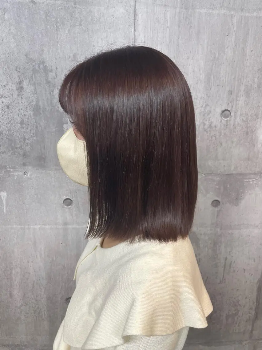 ミディアム ヘアカラー ami .のヘアスタイル