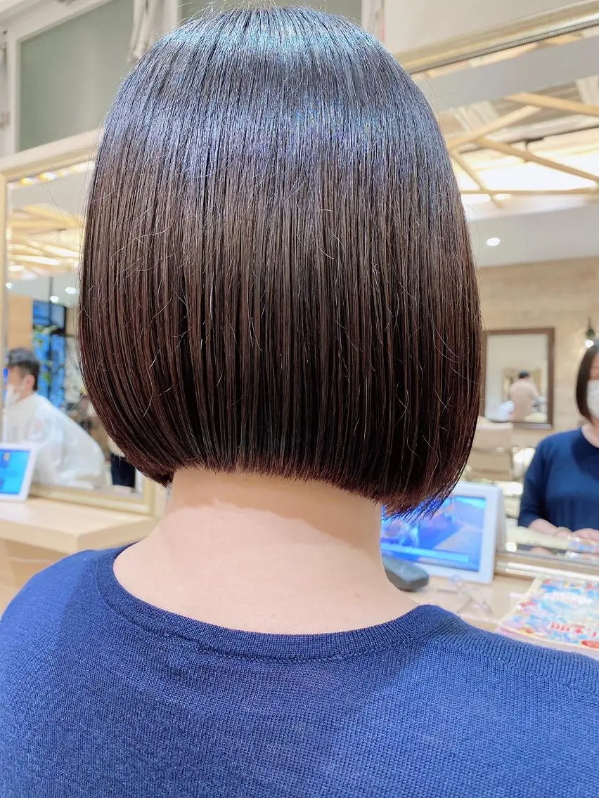 ショート ボブ 似合わせカット ショートヘア 小顔カット 宮腰一磨 ・ショート・ボブ🌿のヘアスタイル